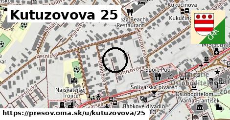 Kutuzovova 25, Prešov