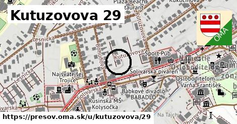 Kutuzovova 29, Prešov
