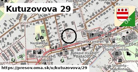 Kutuzovova 29, Prešov