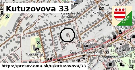 Kutuzovova 33, Prešov