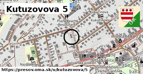 Kutuzovova 5, Prešov