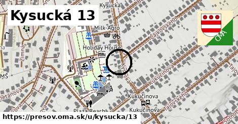 Kysucká 13, Prešov