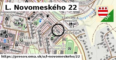 L. Novomeského 22, Prešov