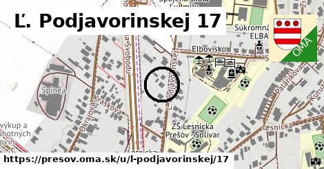 Ľ. Podjavorinskej 17, Prešov