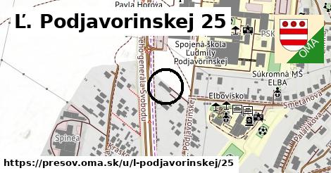 Ľ. Podjavorinskej 25, Prešov