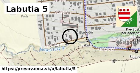 Labutia 5, Prešov