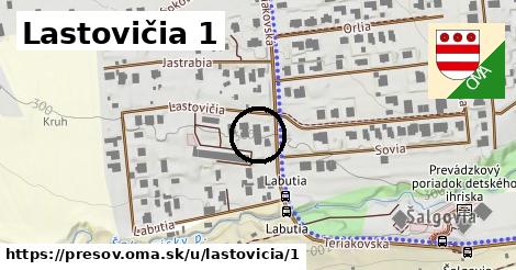 Lastovičia 1, Prešov