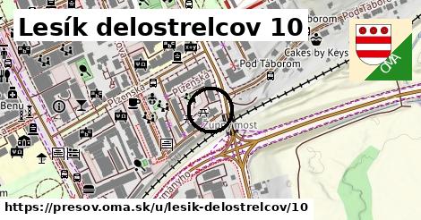 Lesík delostrelcov 10, Prešov