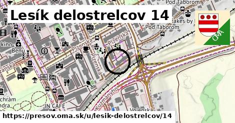 Lesík delostrelcov 14, Prešov