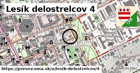 Lesík delostrelcov 4, Prešov