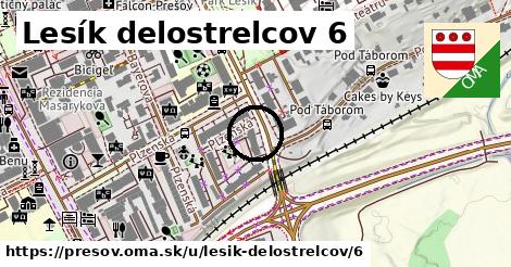 Lesík delostrelcov 6, Prešov