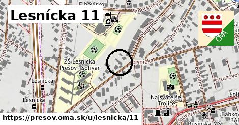 Lesnícka 11, Prešov