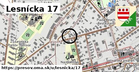 Lesnícka 17, Prešov