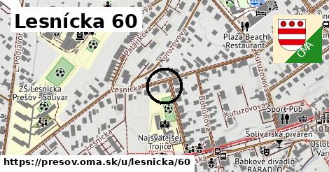 Lesnícka 60, Prešov