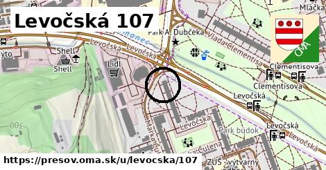 Levočská 107, Prešov