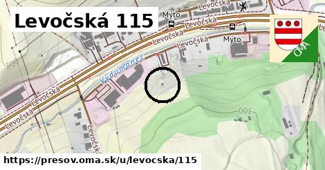 Levočská 115, Prešov