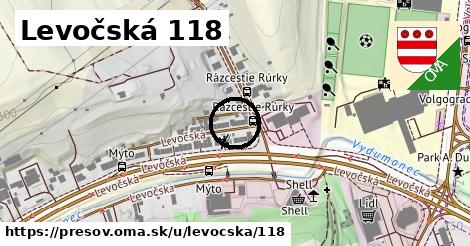 Levočská 118, Prešov