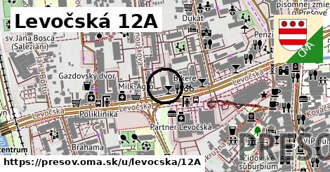 Levočská 12A, Prešov