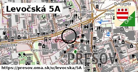 Levočská 5A, Prešov