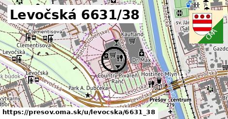 Levočská 6631/38, Prešov