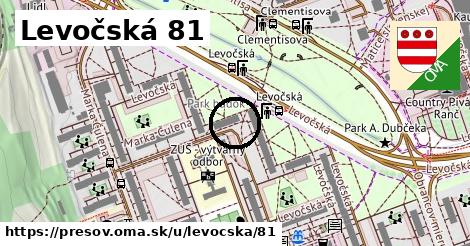 Levočská 81, Prešov