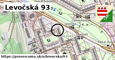 Levočská 93, Prešov