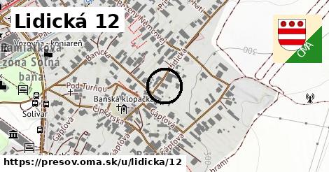 Lidická 12, Prešov