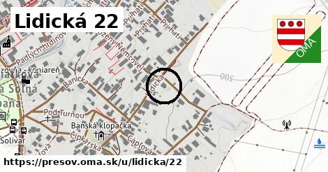 Lidická 22, Prešov