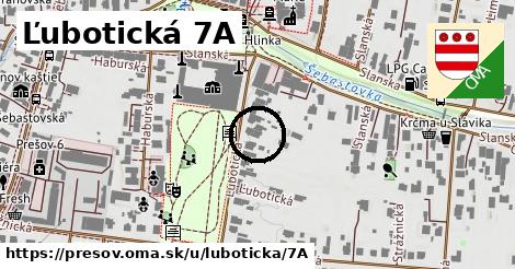 Ľubotická 7A, Prešov