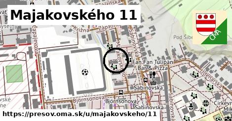 Majakovského 11, Prešov