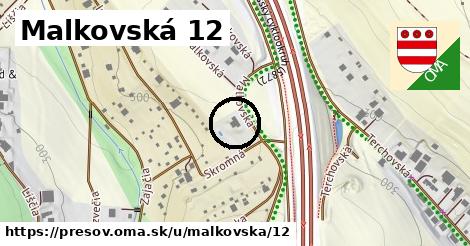 Malkovská 12, Prešov