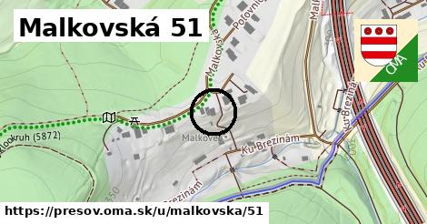 Malkovská 51, Prešov