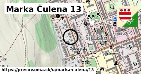 Marka Čulena 13, Prešov