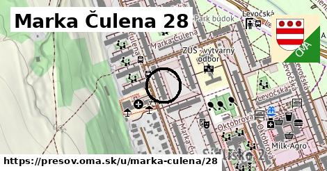 Marka Čulena 28, Prešov