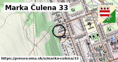 Marka Čulena 33, Prešov