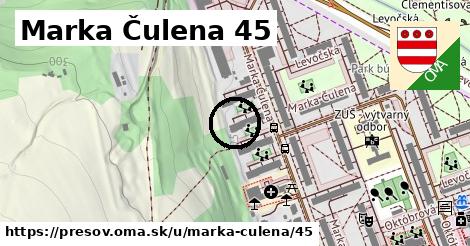 Marka Čulena 45, Prešov