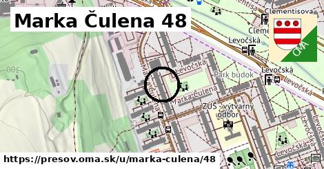 Marka Čulena 48, Prešov