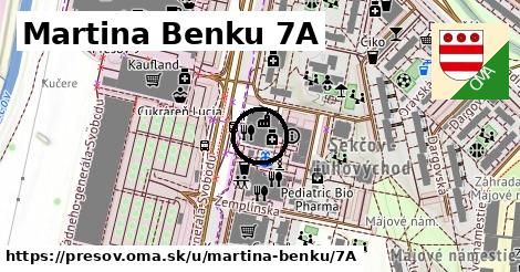 Martina Benku 7A, Prešov