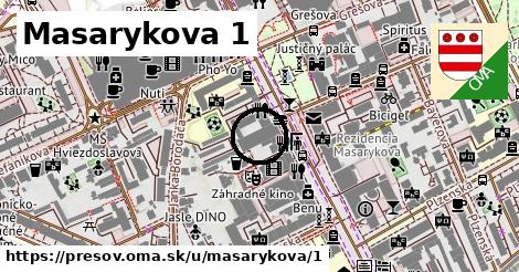 Masarykova 1, Prešov