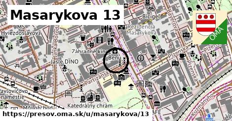 Masarykova 13, Prešov
