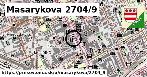 Masarykova 2704/9, Prešov