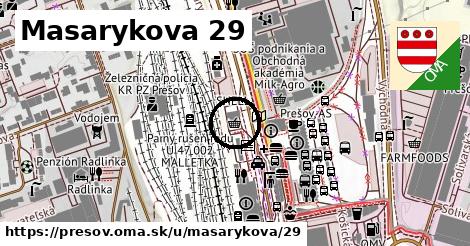 Masarykova 29, Prešov