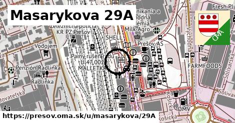 Masarykova 29A, Prešov