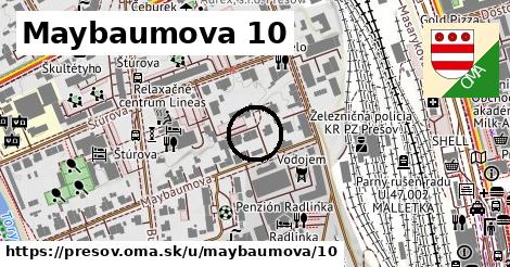 Maybaumova 10, Prešov