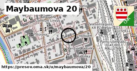 Maybaumova 20, Prešov