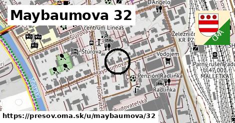 Maybaumova 32, Prešov