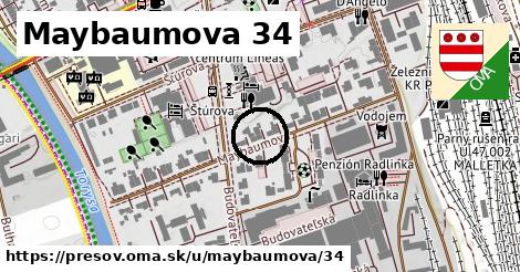 Maybaumova 34, Prešov