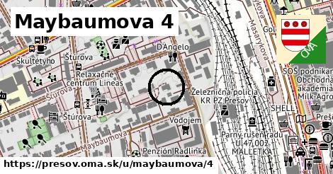 Maybaumova 4, Prešov