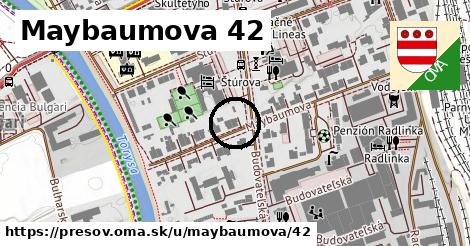 Maybaumova 42, Prešov