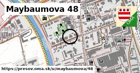 Maybaumova 48, Prešov
